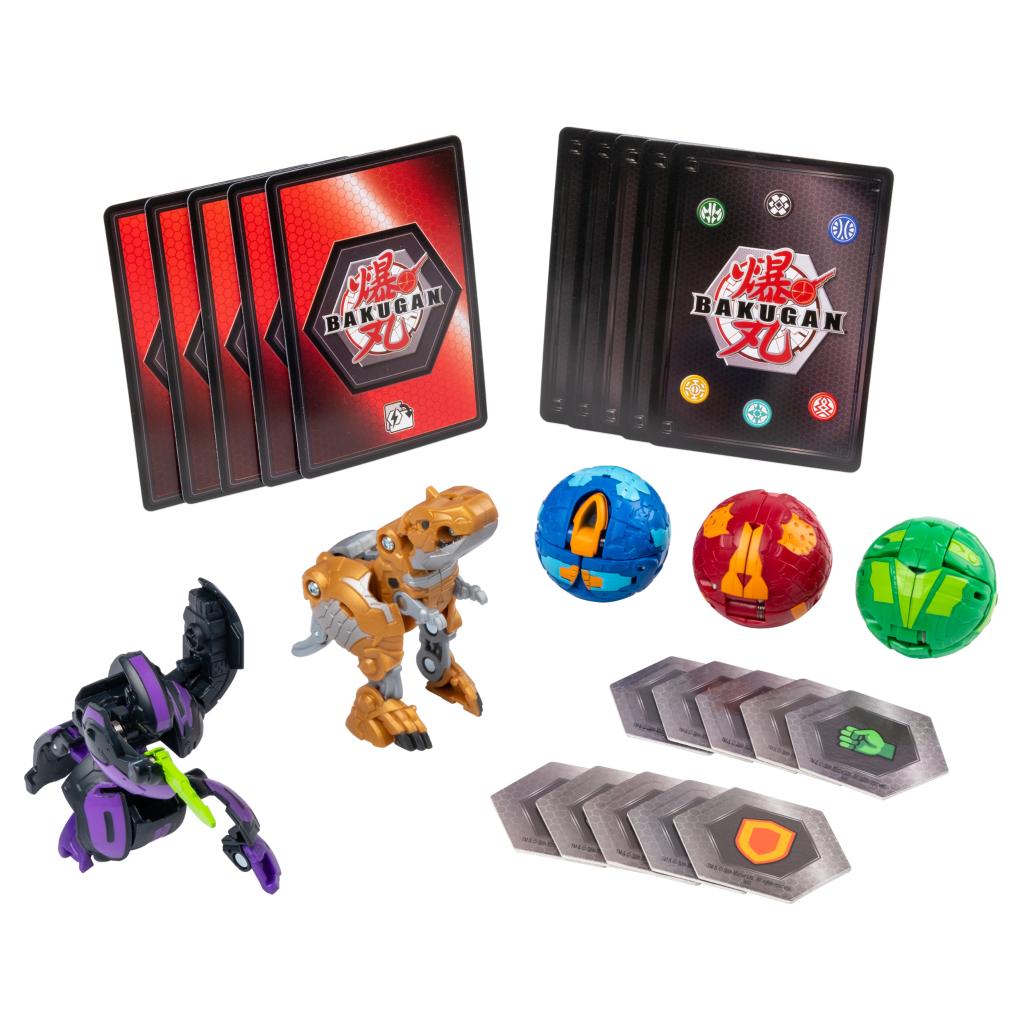 Spin master большой игровой набор bakugan даркус циндеус и аврелиус трокс /  разноцветный купить в Махачкале