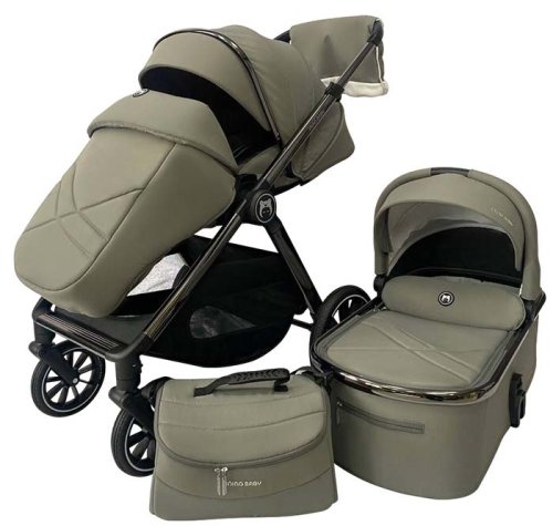 Bambini Moretti Коляска 2 в 1 KR345 Plus / цвет green (зеленый)