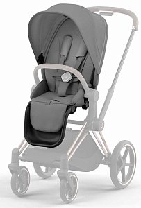 Cybex Набор чехлов прогулочного блока Seat Pack Priam IV / цвет Mirage Grey (серый)