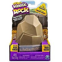 Песок для лепки Kinetic Sand серия Rock. 170 грамм в контейнере. 1 цвет.					