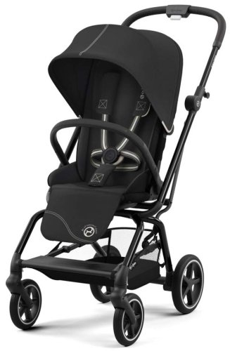 Cybex Прогулочная коляска Eezy S Twist+ 2 BLK / цвет Magic Black (черный)