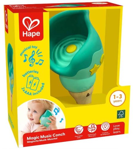 Hape Музыкальная игрушка-ракушка